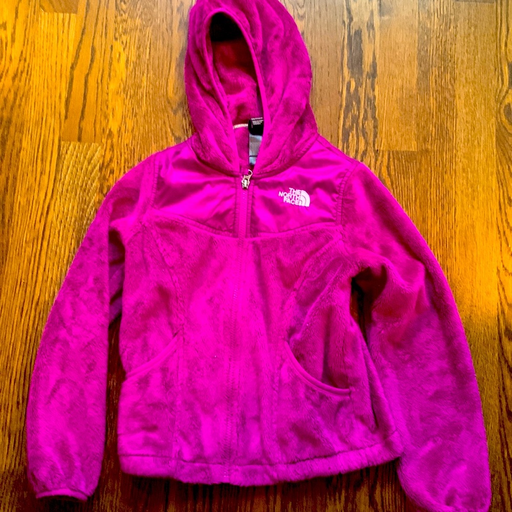 North face magenta jacket